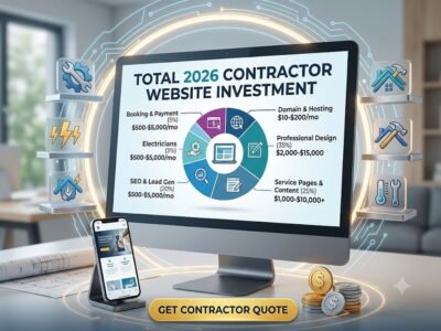How Much Does It Cost To Build a Local Contractor Website