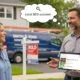 Local contractor talking with homeowners — illustrating the power of local SEO