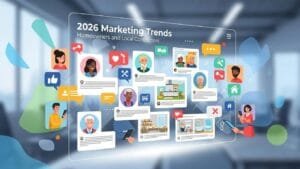 Homeowners and local contractors engaging on social platforms &mdash; 2026 marketing trends