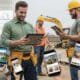Homeowners and contractors engaging with social media ads across multiple devices