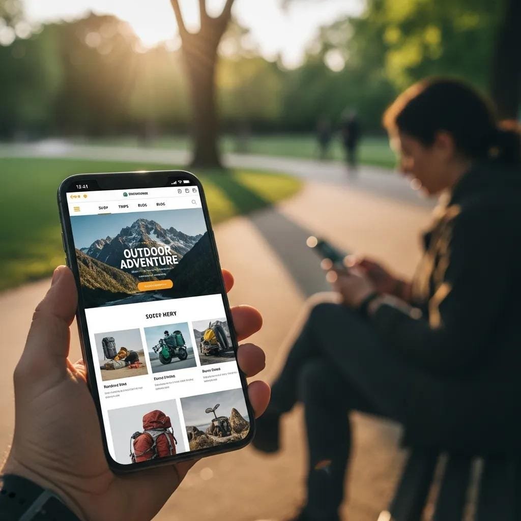 Mobile-friendly contractor website design for easy homeowner access