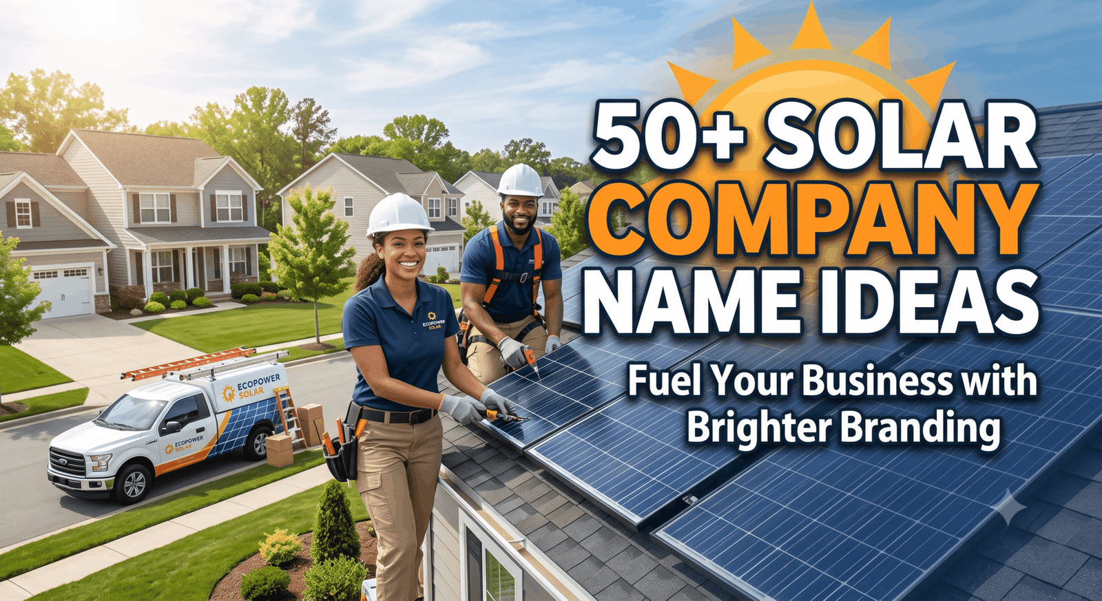 Solar Business Name Ideas