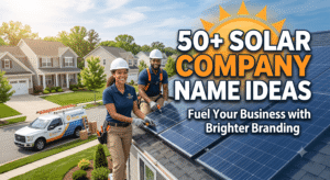 Solar Business Name Ideas