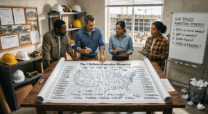 The 118-Point Execution Blueprint: Why Your "Marketing Strategy" is Failing Your Contracting Business