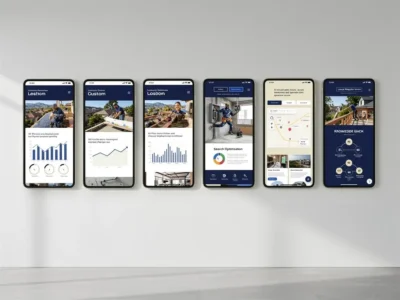 best home builder websites displayed across desktop and mobile screens showcasing luxury custom home projects
