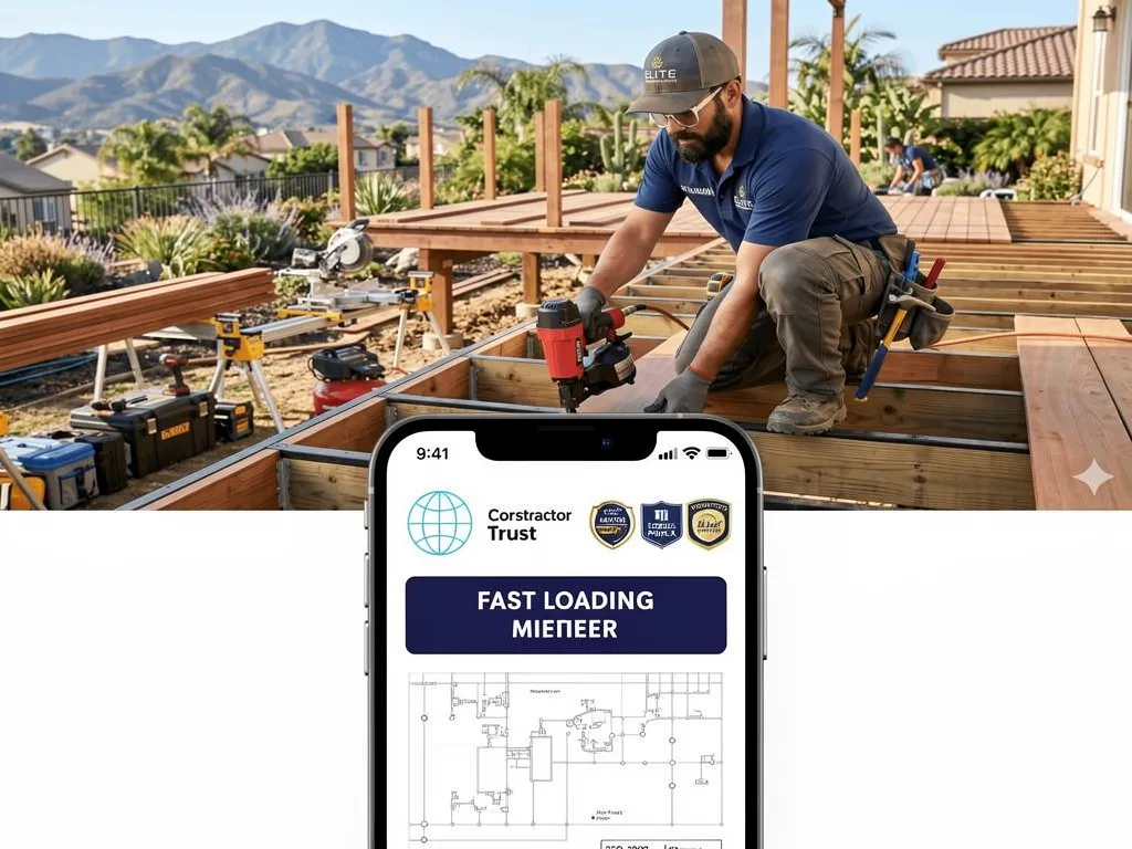 key takeaways for contractor website design speed simplicity and mobile-first conversion