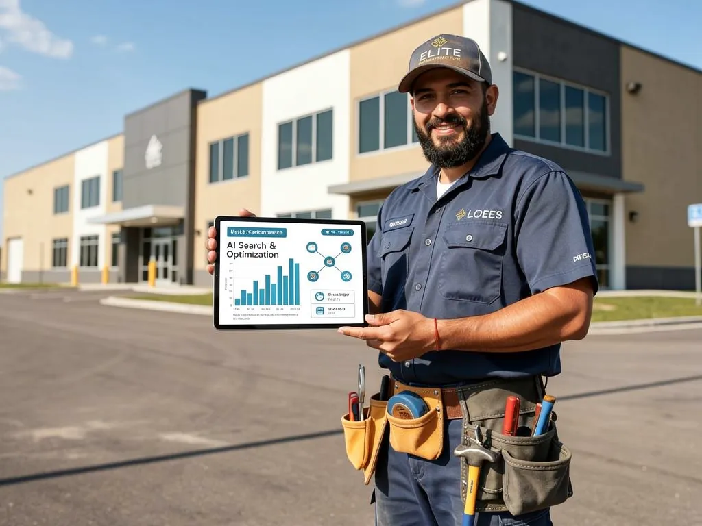 professional construction company website design built for local lead generation and authority